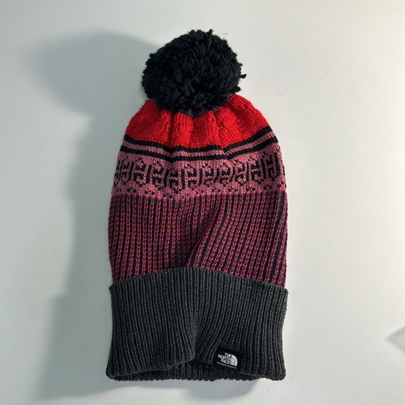The North Face Fair Isle Beanie Hat Multicolor One Size - Picture 3 of 5
